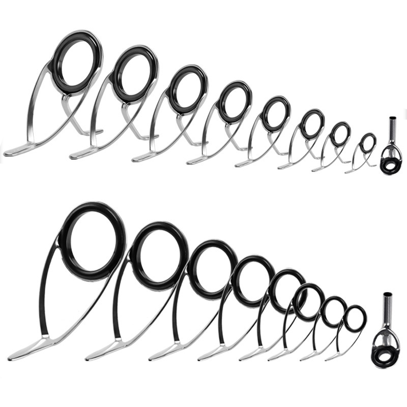 Fishing Rod Casting - 9 szt. Prowadnice wędki zestaw naprawczy