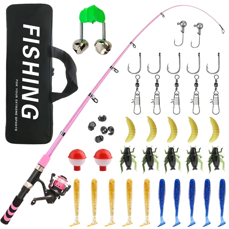 Zestaw wędkarski dla dzieci, d – Fishing Rod Building Kit recenzja i cena